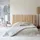 Tikamoon Kopfteil Bett Treibholz Teakholz helles Holz Schlafzimmer 180 River Neu Tikamoon