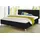 MAINTAL Polsterbett 115 x 210 cm Schwarz