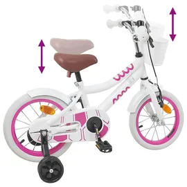 vidaXL Kinderfahrrad 16 Zoll weiß