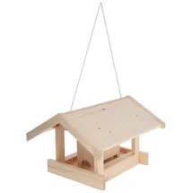 Kerbl Vogelfutterhaus Leitenberg, Aus Holz, 40x32x24,5 cm