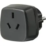 Brennenstuhl Reiseadapter Schwarz 2 St.