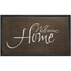 SIENA HOME Welcome Peva Fußmatte Peva Welcome taupe 45 x 75 cm