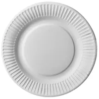 Papstar Pappteller rund "pure" Ø 19 cm weiß, 25