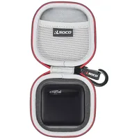 RLSOCO Tasche für Crucial X9/X10 Pro/X10/X9 Pro/X6 Portable SSD 1TB/2TB/4TB/500GB/6TB/8TB - Koffer für Crucial X9 Pro für Mac