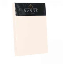 Curt Bauer Spannbettlaken Uni-Mako-Satin 140 x 200 cm champagner