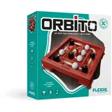 elliot gmbh FLEXIQ  Orbito - Ziel des Spiels ist es, 4 Murmeln einer Farbe in einer horiz