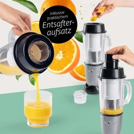 GOURMETmaxx Mixer Mr. Magic 18-tlg. 400W grau/schwarz