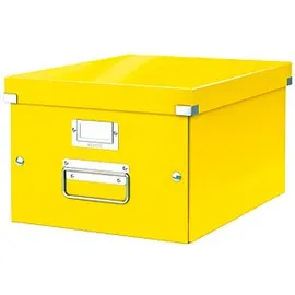 Leitz Aufbewahrungsbox Click & Store 28,1 x 37 x 20 cm 1-tlg. gelb