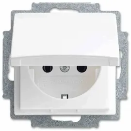 Busch-Jaeger Klappdeckelsteckdose 20 EUK-914 Alpinweiß 1 St.