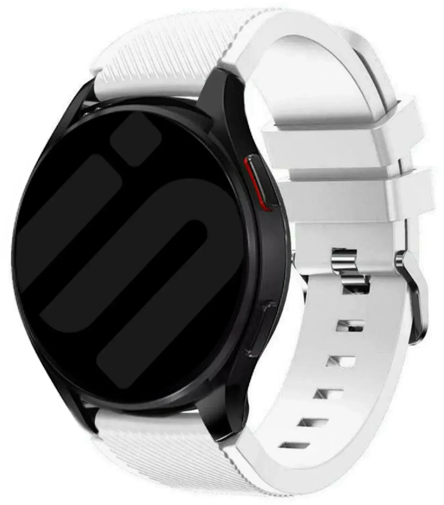 Strap-it Coros Apex 46mm Armband Silikon für Coros Apex  - 46mm - Weiß - Schnallenverschluss