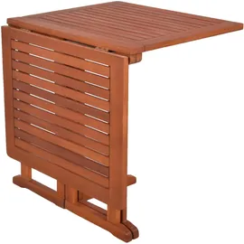 Garden Pleasure Baltimore Balkontisch 120 x 70 x 73 cm rechteckig