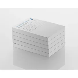 kompatible Ware Terminblöcke 7.4 cm x 10.5 cm grau