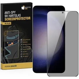 PROTECTORKING Blickschutz 9H Panzerglas für Samsung Galaxy S21
