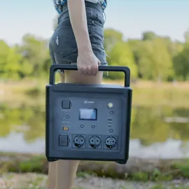 Xlayer Powerstation 1000W/835Wh tragbar Stromgenerator Mobil Stromversorgung