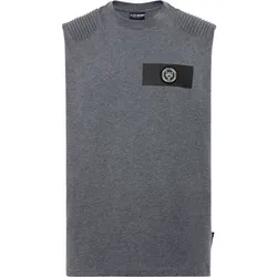 PLEIN SPORT Herren Shirt M T-Shirt, Grau, M