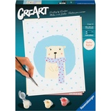 Ravensburger Malen nach Zahlen CreArt Hello Baby: Cute Polar Bear (23652)