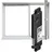 Nodon - EnOcean Öffnungssensor ohne Batterie, unsichtbar, kabellos, für Fenster oder Fenstertüren aus Aluminium oder PVC, wartungsfrei, IP32, kompatibel mit Jeedom, eedomus, MyUbiwizz