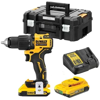DCD709D2T inkl. 2 x 2,0 Ah + Ladegerät + T STAK-Box