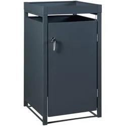Mülltonnenboxen | Anthrazit | bis 240L | 1 Tonne | Trennsystem | Blumenbeet