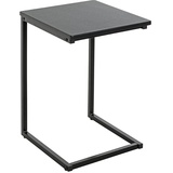Haku-Möbel HAKU Möbel Beistelltisch schwarz 33,0 x 35,0 x 60,0 cm