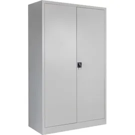 Stier Flügeltürenschrank, 1950x1200x500 mm, 4 Böden verzinkt, RAL 7035