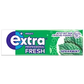 Extra® PROFESSIONAL FRESH SPEARMINT Kaugummis 30 Pack à 10 Stück