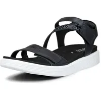 ECCO SOFT SANDAL W 3-STRAP Herren Schwarz 37