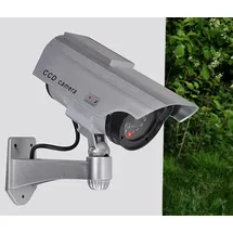 Hi Solarbetriebene Kamera-Attrappe mit LED Blinklicht