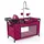 Bayer Design 62667AA Puppenbett mit Schrank, Sitz, Mobile, Ablage, Bettdecke, Kissen, Puppenzubehör