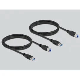 DeLock 11495 USB-Hub Schwarz