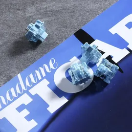 Akko V3 Pro Cream Blue Switches, mechanisch, 5-Pin, taktil, MX-Stem, 45g