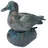 esotec Wasserspeier Ente Samuel, Einzelfigur mit Schlauch Polyresin 100772