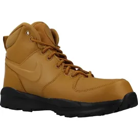 Nike MANOA LTR (GS), WHEAT/WHEAT-BLACK, 37 1⁄2 - Braun 37.5 EU