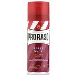 Proraso Red Shaving Foam 400ml - Barbe Dure