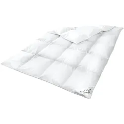 HS95 Daunendecke Decken 240x260 cm 70% DAUNEN - 30% FEDERN - 1200 G 100% Natur Bettdecke