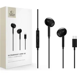 TECH-PROTECT Ultraboost Core G2 USB-C Headphones - Black