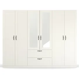 Rauch Drehtürenschrank Cottage by Quadra Spin 271 x 210 x 54 cm Weiß
