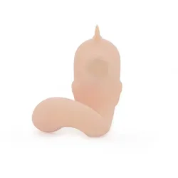 Unihorn C Horse Vibrator mit Klitoris-Stimulator Coral Throb 16 cm
