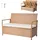 Vevor Gartenbank 121 x 59 x 81,5 cm Beige