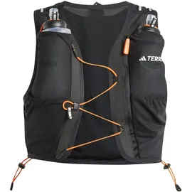 adidas Terrex Techrock 5 l Trailrunning-Weste Black / White / Impact Orange L