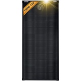 enjoy solar Mono 100 W 12V Monokristallines Solarpanel Solarmodul Photovoltaikmodul ideal für Wohnmobil, Gartenhäuse, Boot