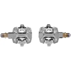 Look X-Track Power MTB Dual Leistungsmess-Pedale Silber Modell 2025