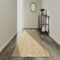 Villeroy & Boch Rosalie Juteteppich", beige (naturgold), B:80cm H:10mm L:300cm, Jute, Teppiche, Teppich, Läufer, 100% Jute, Natur, Wohnzimmer, Esszimmer, Schlafzimmer, GRS