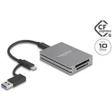 DeLock USB Type-C Kartenleser für SD und CFexpress Typ B