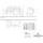 Villeroy & Boch Collaro Waschtischunterschrank C04200AB 120x54,8x50cm, Waschtisch links, Black oak
