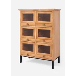 bonprix Apotheker Kommode, beige, 100x71,5 cm