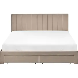 Beliani Lonzac 160 x 200 cm Beige