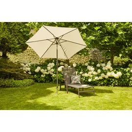 Siena Garden Schirmständer Metall Ø 40 cm Silber