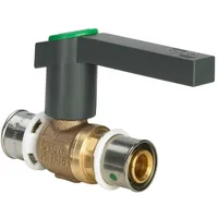 Viega Kugelhahn Viega 2170 25mm Rotguss, mit Sanfix-P-Anschluss
