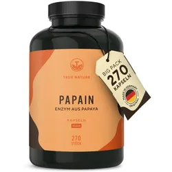 Papain - 270 Kapseln Vegan - TRUE NATURE 270 St